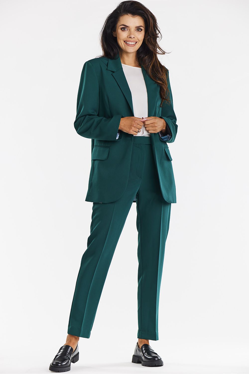 SINGLE-BUTTON BLAZER